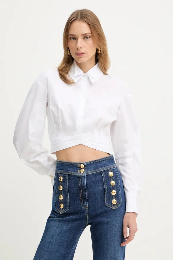 Elisabetta Franchi Pamučna majica Elisabetta Franchi