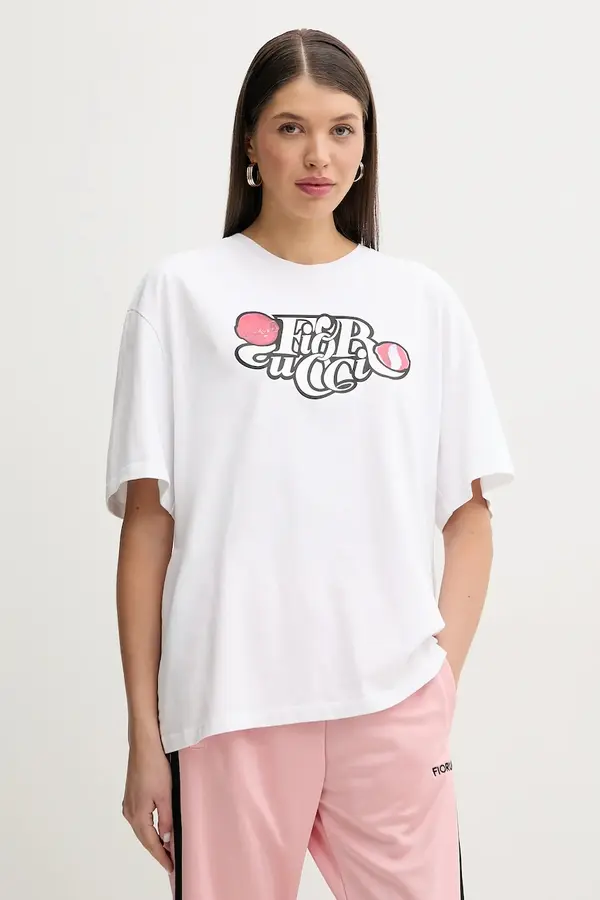 Fiorucci Pamučna majica Fiorucci Curly Lollipop Logo Boxy Fit T-Shirt