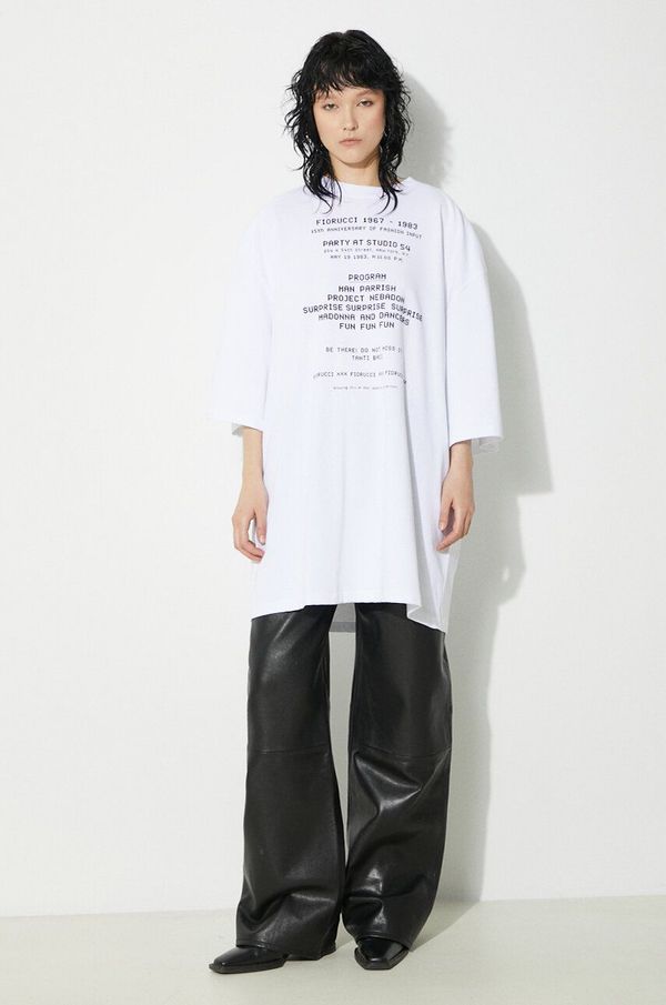 Fiorucci Pamučna majica Fiorucci Invitation Print boja: bijela, s tiskom, U01FPTSH107CJ01WH01