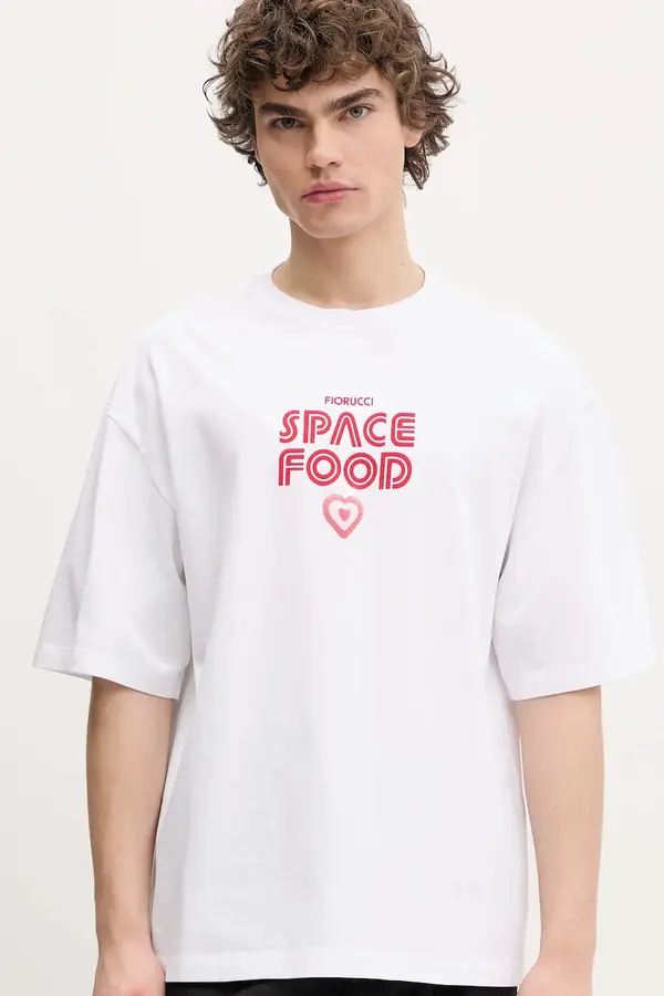Fiorucci Pamučna majica Fiorucci Space Food Print Relaxed Fit T-Shirt