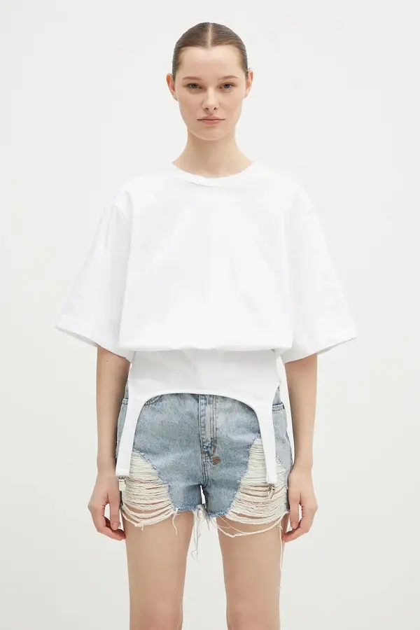 Fiorucci Pamučna majica Fiorucci Suspender Belt