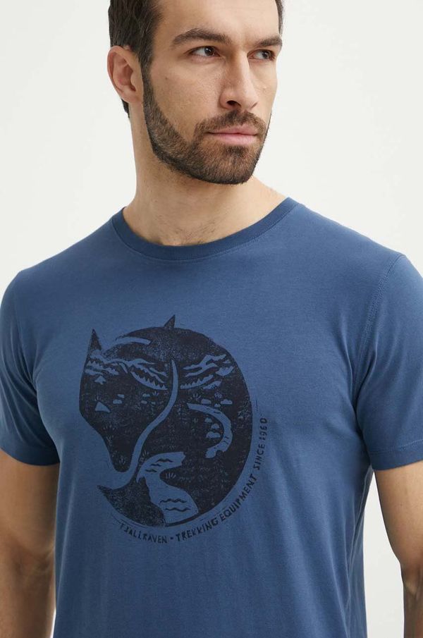 Fjallraven Pamučna majica Fjallraven Arctic Fox T-shirt za muškarce, s uzorkom, F87220