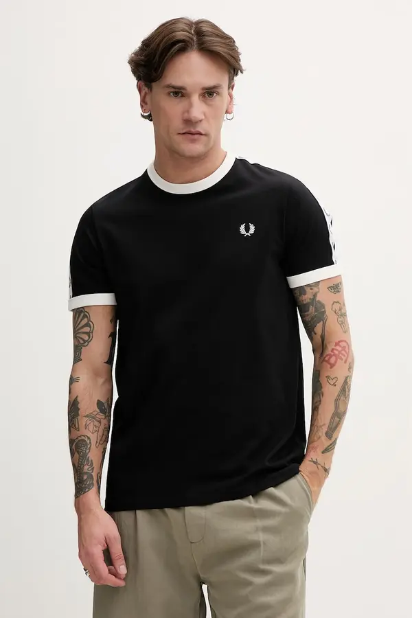 Fred Perry Pamučna majica Fred Perry Taped Ringer
