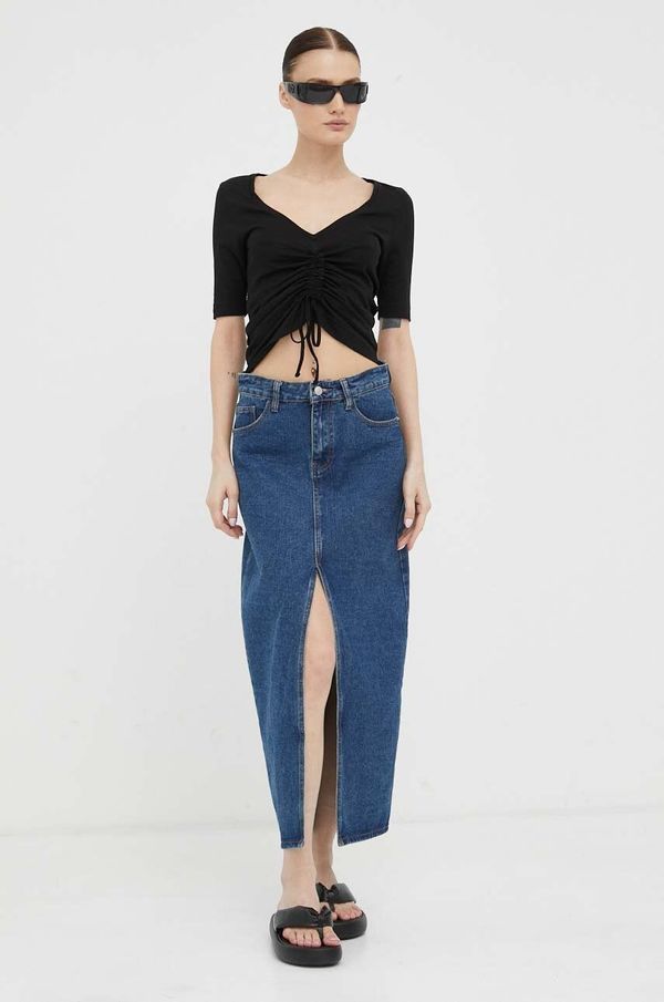 G-Star Raw Pamučna majica G-Star Raw boja: crna