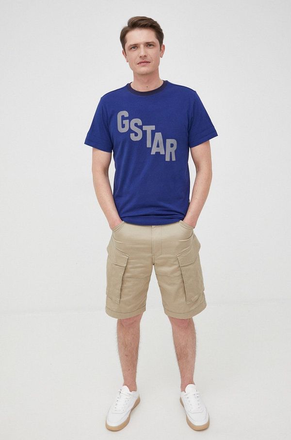 G-Star Raw Pamučna majica G-Star Raw s tiskom