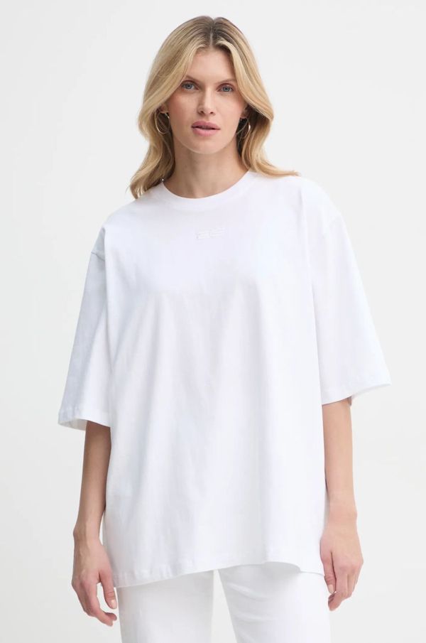 Gestuz Pamučna majica Gestuz za žene, boja: crna, 10909865