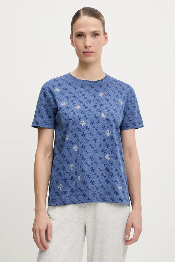 Guess Pamučna majica Guess CHRYSANTA