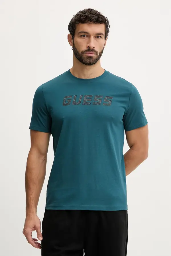 Guess Pamučna majica Guess MASKA