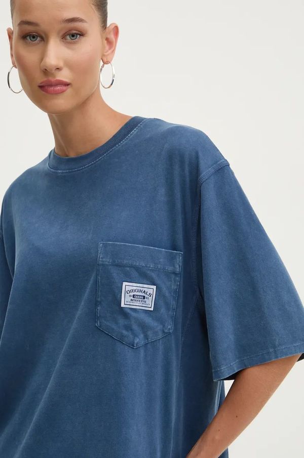 Guess Originals Pamučna majica Guess Originals bez uzorka, M4BI57 K8FQ4