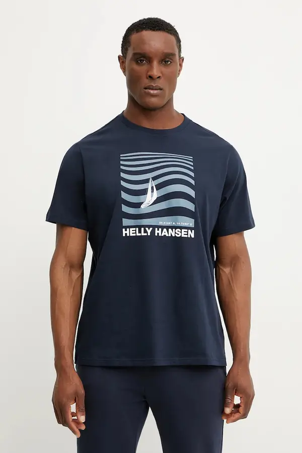 Helly Hansen Pamučna majica Helly Hansen SHORELINE