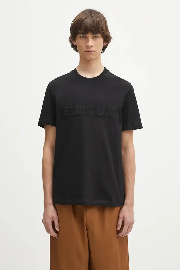 Helmut Lang Pamučna majica Helmut Lang EMBOSSED.TEE.ROUNDED