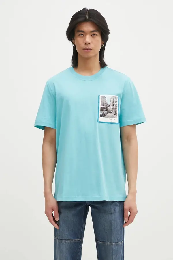 Helmut Lang Pamučna majica Helmut Lang Pstcard T Bk.Mal Lt