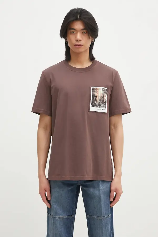 Helmut Lang Pamučna majica Helmut Lang Pstcard T Dtown.Mal