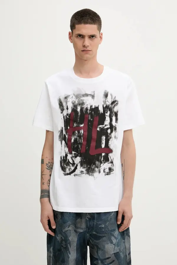 Helmut Lang Pamučna majica Helmut Lang SCRIBBLE.T3.MAL.LT.