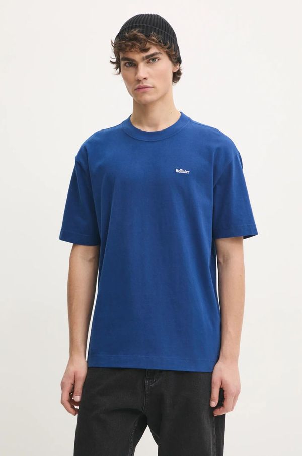 Hollister Co. Pamučna majica Hollister Co. za muškarce, bez uzorka, KI323-4309