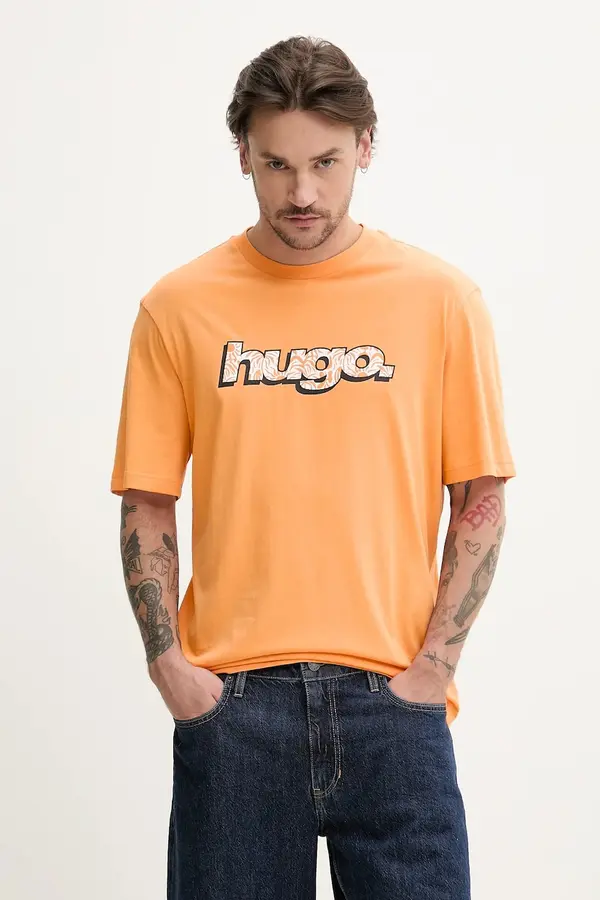 HUGO Blue Pamučna majica Hugo Blue