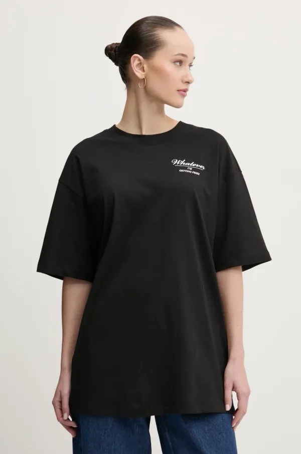 Hugo Blue Pamučna majica Hugo Blue za žene, boja: crna, 50533976