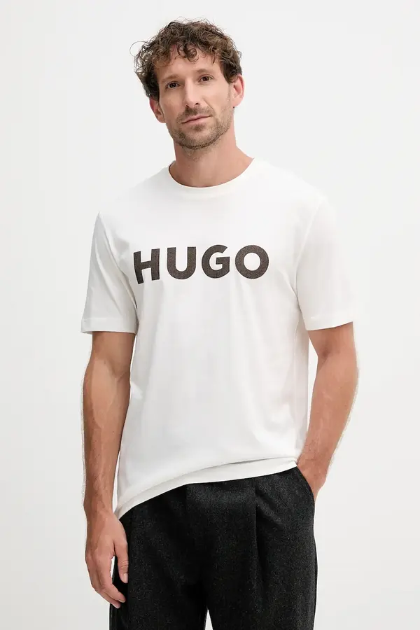 HUGO Pamučna majica HUGO  Dulivio_U253