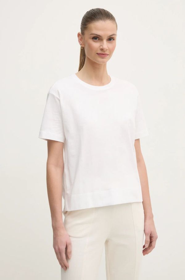 Joop! Pamučna majica Joop! za žene, boja: bijela, 30044602 10017038