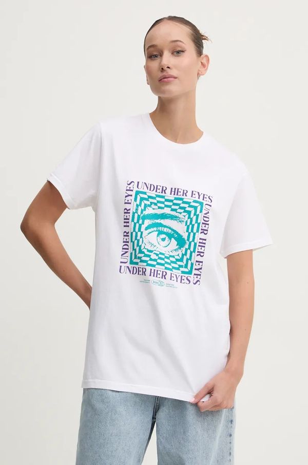 Kaotiko Pamučna majica Kaotiko boja: bijela, s tiskom, AP011-01-G002