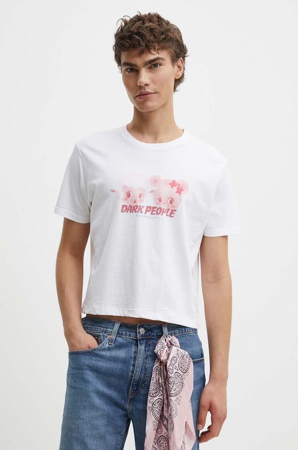 Kaotiko Pamučna majica Kaotiko boja: bijela, s tiskom, AP017-01-M002