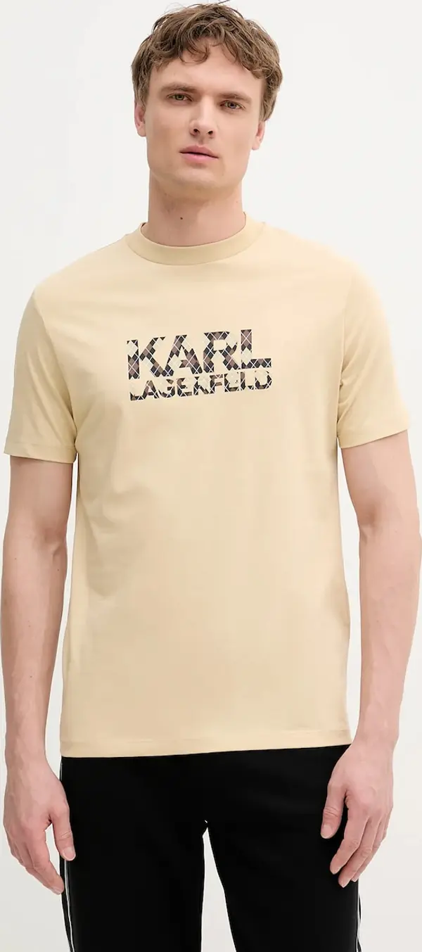Karl Lagerfeld Pamučna majica Karl Lagerfeld