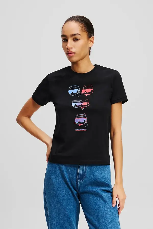 Karl Lagerfeld Pamučna majica Karl Lagerfeld IKON
