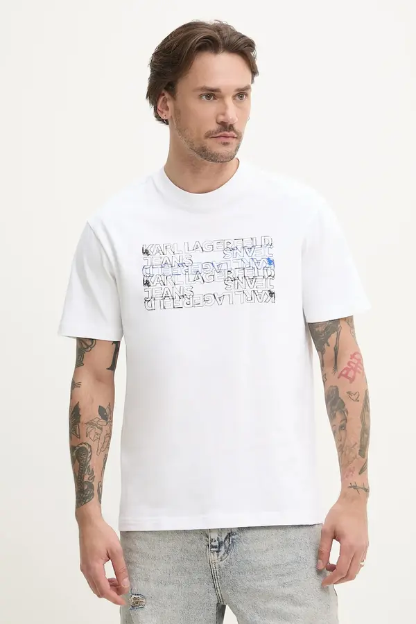 Karl Lagerfeld Jeans Pamučna majica Karl Lagerfeld Jeans