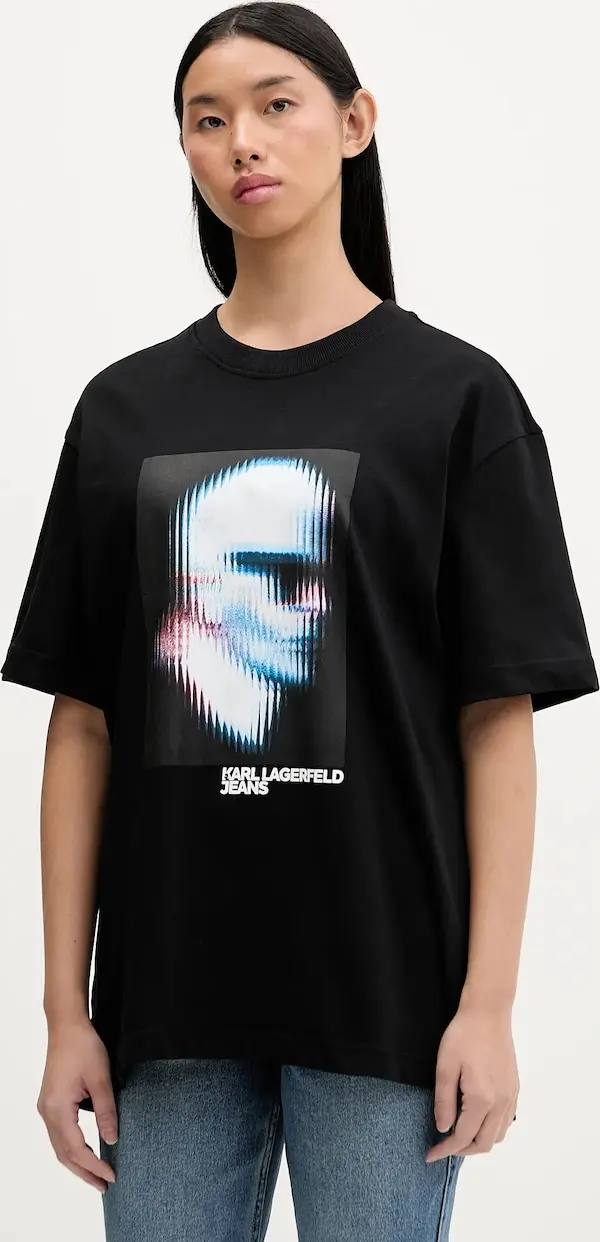 Karl Lagerfeld Jeans Pamučna majica Karl Lagerfeld Jeans