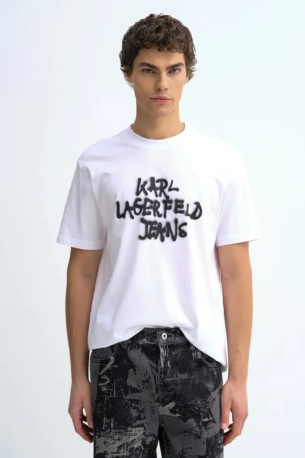 Karl Lagerfeld Jeans Pamučna majica Karl Lagerfeld Jeans