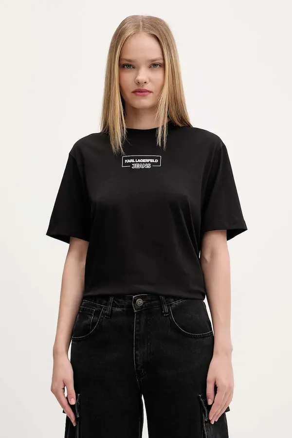Karl Lagerfeld Jeans Pamučna majica Karl Lagerfeld Jeans