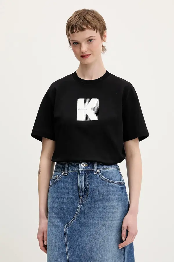 Karl Lagerfeld Jeans Pamučna majica Karl Lagerfeld Jeans