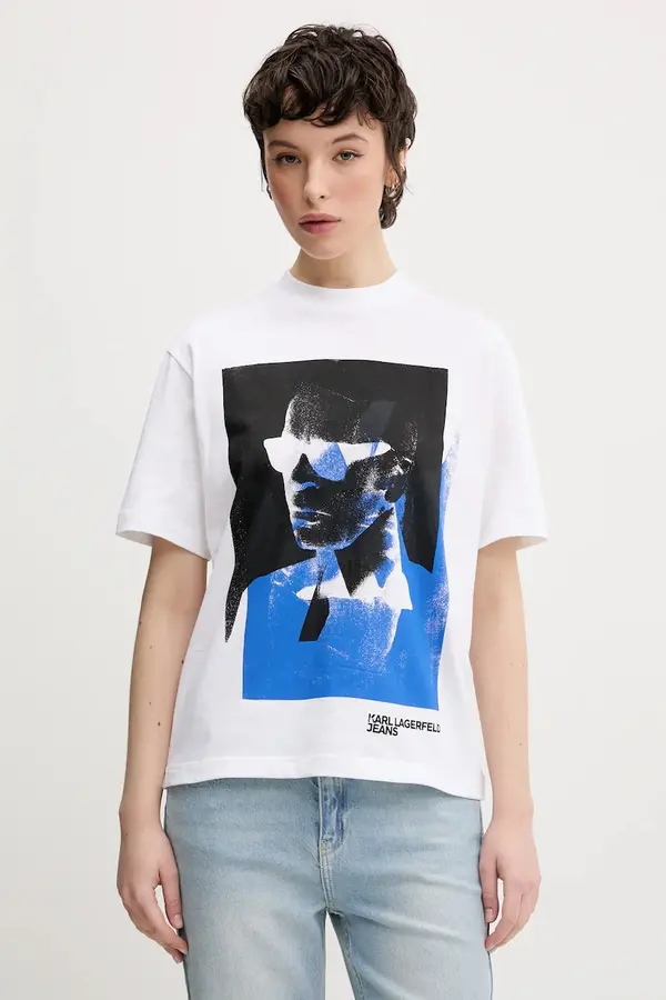 Karl Lagerfeld Jeans Pamučna majica Karl Lagerfeld Jeans