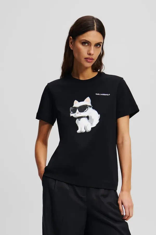 Karl Lagerfeld Pamučna majica Karl Lagerfeld  K/CIRCLE