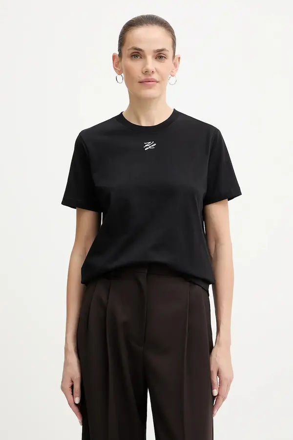 Karl Lagerfeld Pamučna majica Karl Lagerfeld KL ESSENTIAL