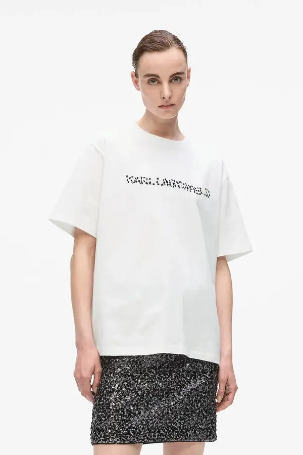 Karl Lagerfeld Pamučna majica Karl Lagerfeld