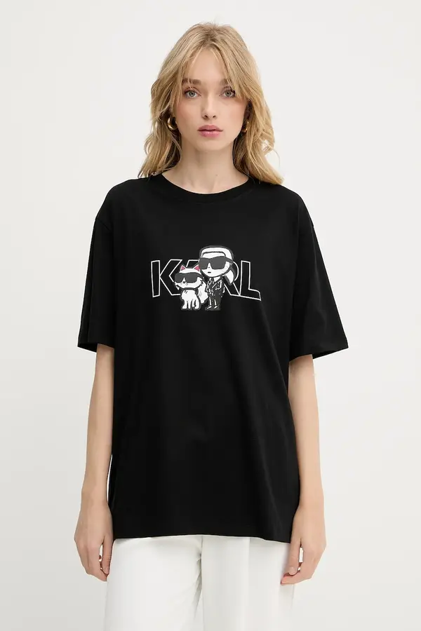 Karl Lagerfeld Pamučna majica Karl Lagerfeld
