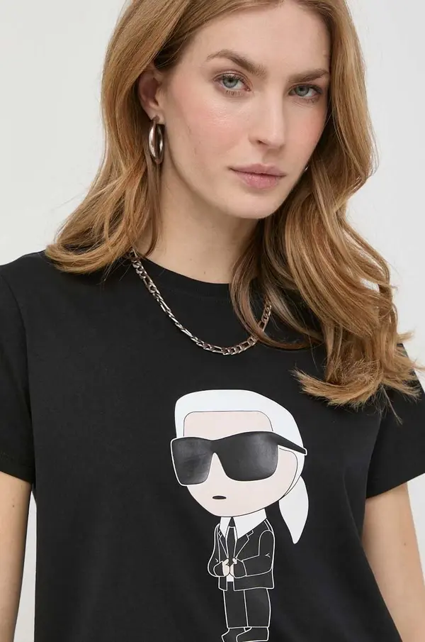 Karl Lagerfeld Pamučna majica Karl Lagerfeld
