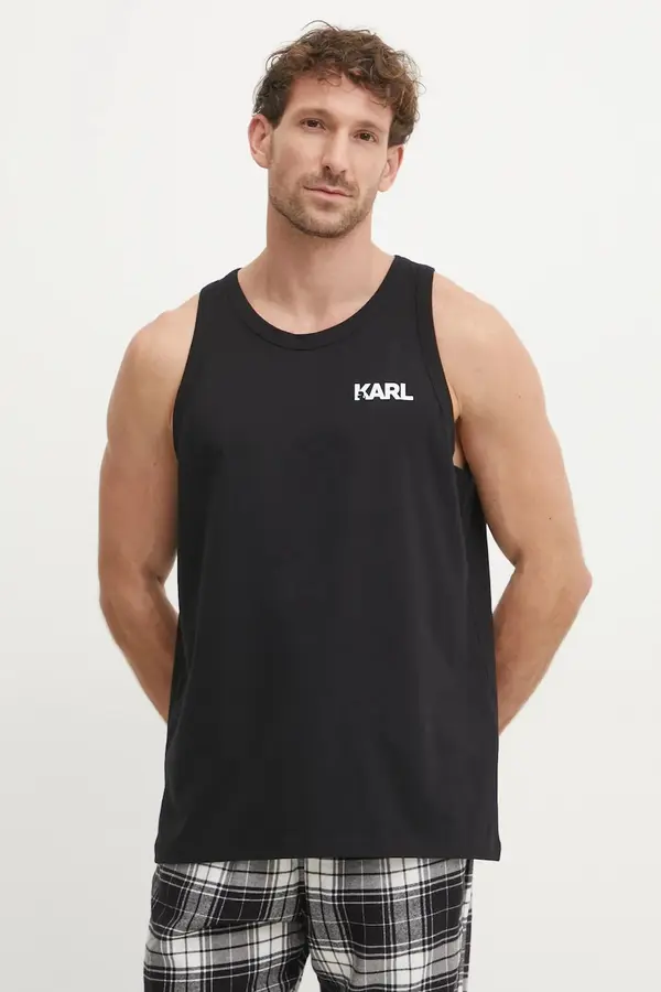 Karl Lagerfeld Pamučna majica Karl Lagerfeld