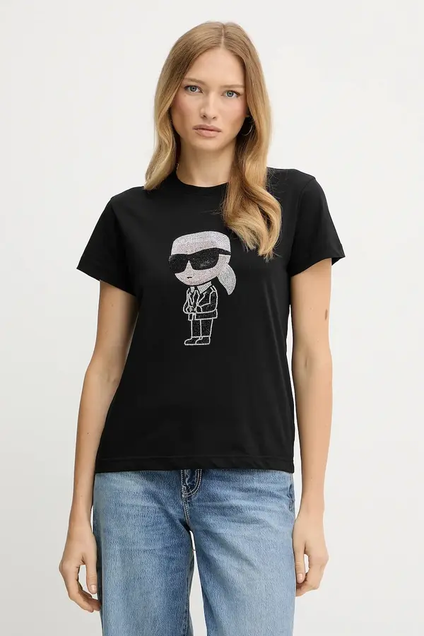 Karl Lagerfeld Pamučna majica Karl Lagerfeld