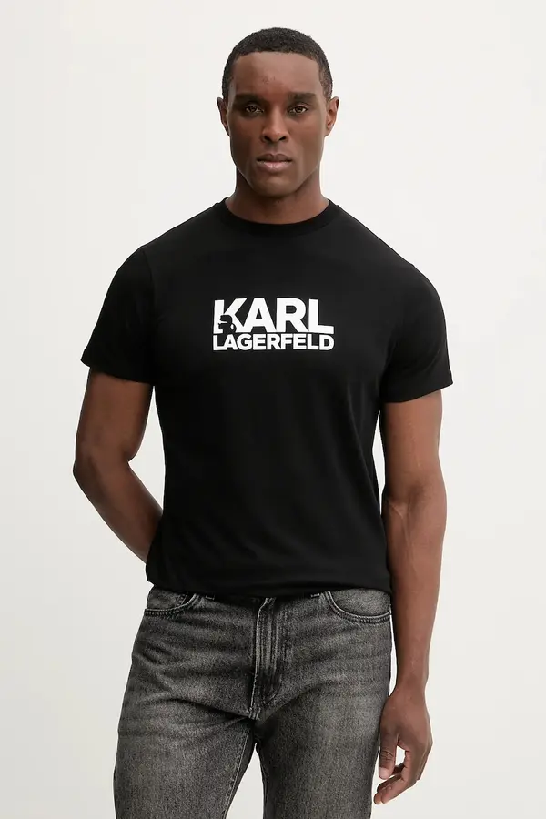 Karl Lagerfeld Pamučna majica Karl Lagerfeld