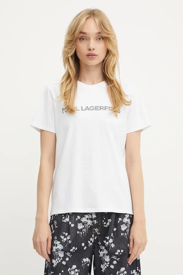Karl Lagerfeld Pamučna majica Karl Lagerfeld