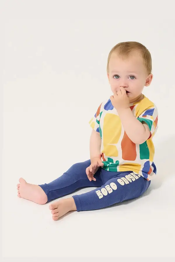 Bobo Choses Pamučna majica kratkih rukava za bebe Bobo Choses