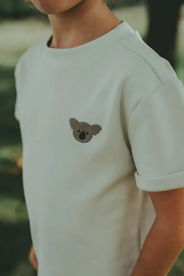 Donsje Pamučna majica kratkih rukava za bebe Donsje Jarne T-shirt Koala