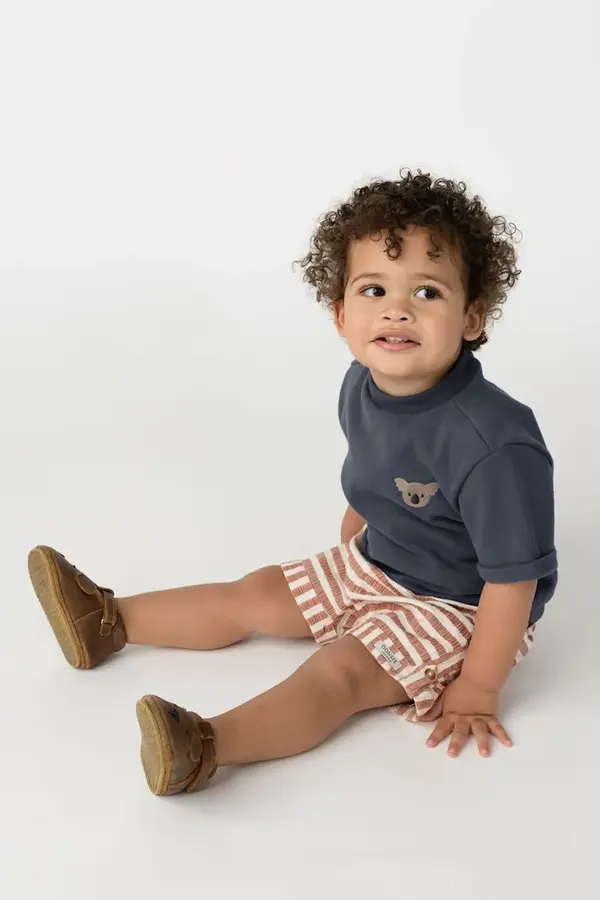 Donsje Pamučna majica kratkih rukava za bebe Donsje Jarne T-shirt Koala