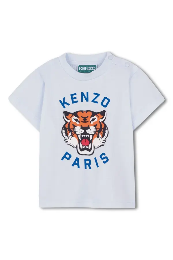 Kenzo kids Pamučna majica kratkih rukava za bebe Kenzo Kids