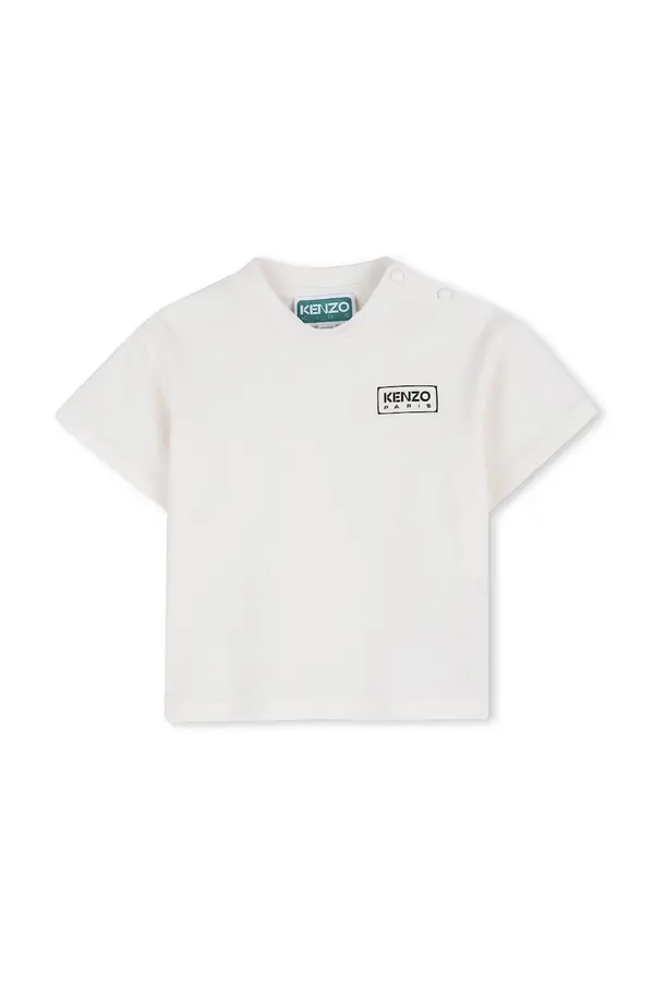 Kenzo kids Pamučna majica kratkih rukava za bebe Kenzo Kids