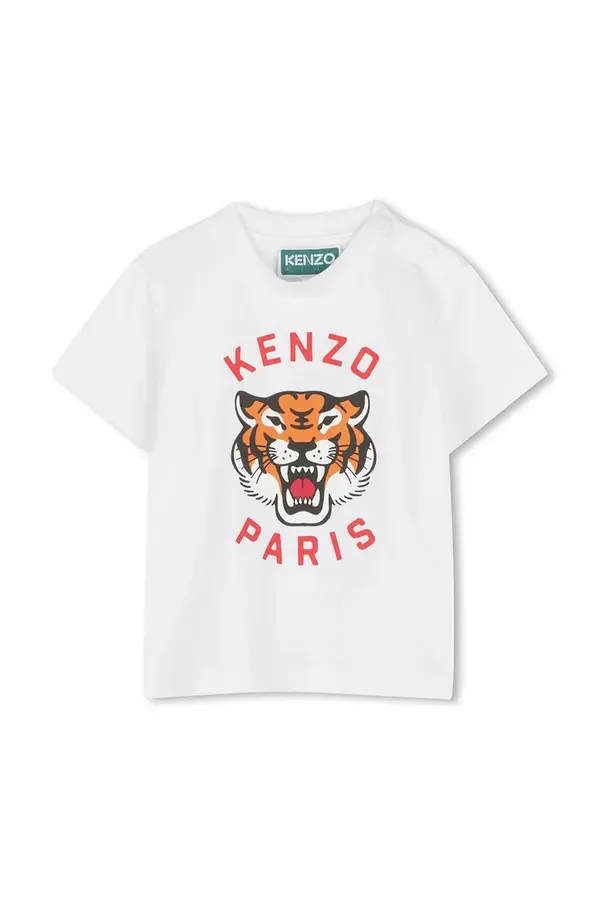 Kenzo kids Pamučna majica kratkih rukava za bebe Kenzo Kids