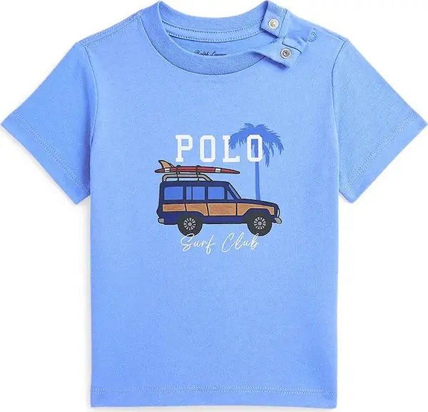 Polo Ralph Lauren Pamučna majica kratkih rukava za bebe Polo Ralph Lauren