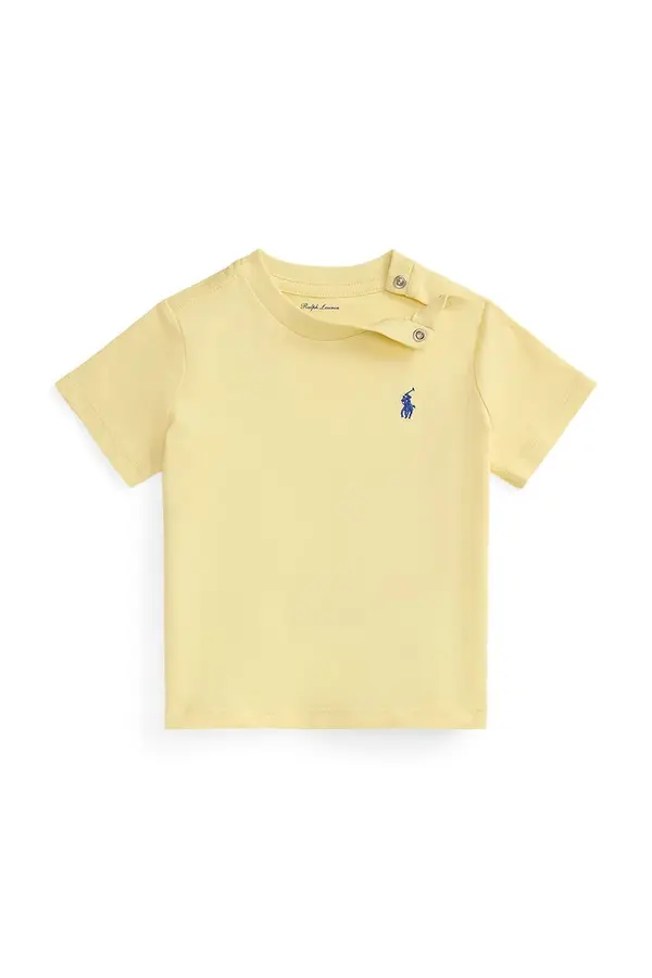 Polo Ralph Lauren Pamučna majica kratkih rukava za bebe Polo Ralph Lauren
